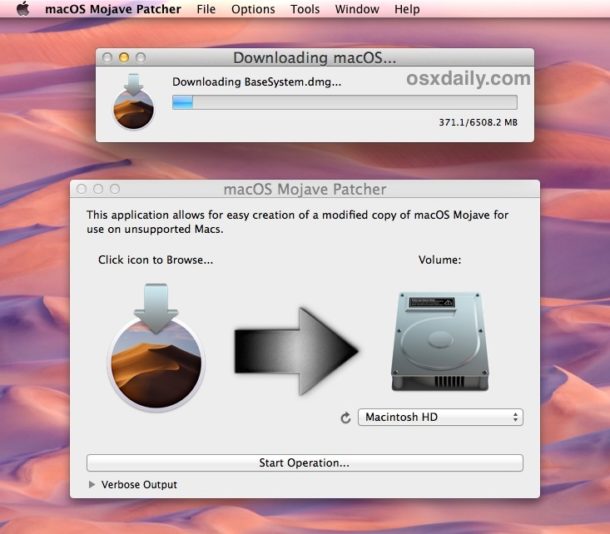 How to save mac os mojave download for later use in 1